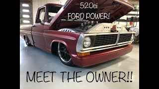 F100 @ClassicCarStudio 1970 F100 Ford Racing 520ci Meet the Owner!!!