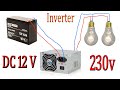 Make a Simple 12v DC to 230v AC Inverter 300W 500W Full Tutorial / DIY Inverter From PC Power Supply