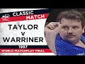 Taylor v Warriner - 1997 World Matchplay Final - Extended Highlights