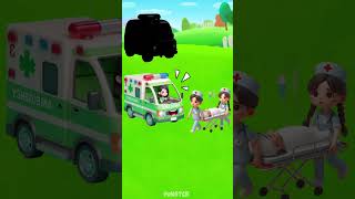 Please Find The Emergency Ambulance Vehicle cartton animation shorts