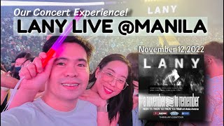 LANY LIVE CONCERT EXPERIENCE | A NOVEMBER TO REMEMBER | LANY LIVE IN MANILA 2022