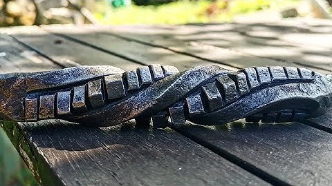 BLACKSMITHING A CUBE TWIST - BBQ HANDLE