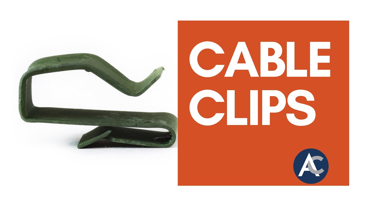 How to Install Cable Clips 