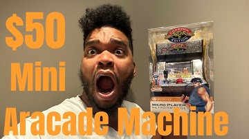 Absolute Mindblowing Street Fighter II Miniture Arcade Machine! 🤯