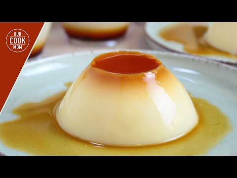 No-Oven! CREME CARAMEL Custard Pudding Recipe :: Fırınsız ve 1 Yumurta! Orjinal KREM KARAMEL Tarifi