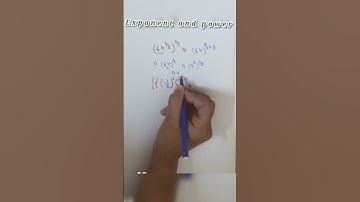 How to this||Exponent and power easy way to solve||Math shorts#Shorts#Magical math tricks