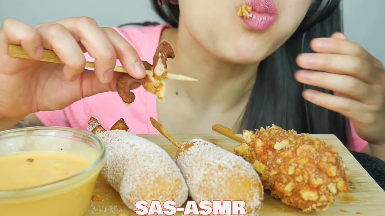 SAS ASMR CORN DOG ONLY BITES
