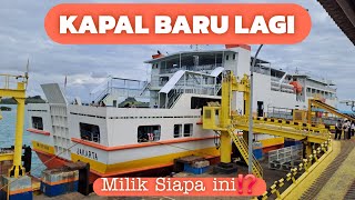 Download Lagu ADA KAPAL BARU LAGI UNTUK SELAT SUNDA⁉️ KMP MUNIC 3 Uji Coba Sandar di Dermaga 3 Bakauheni MP3