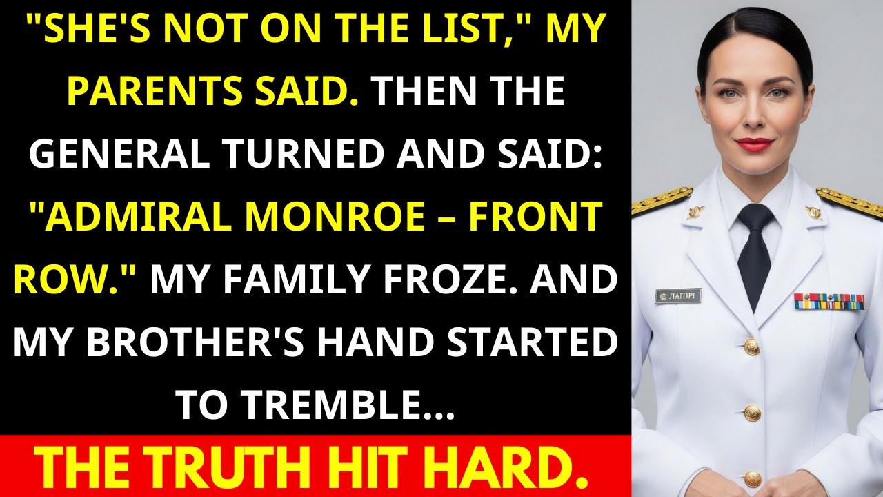 My Parents Left Me Off the Guest List — Then a 4-Star General Saluted 