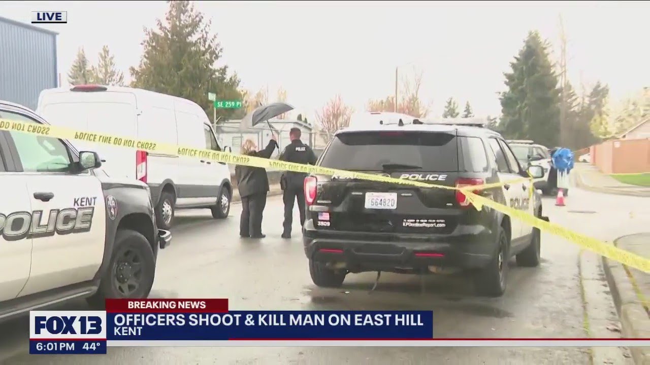 Man shot, killed by Kent Police responding to domestic dispute call ...