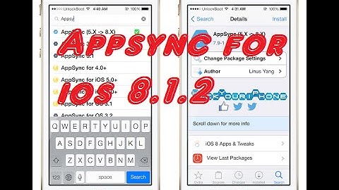 How to install Appsync on ios 8.1.2 /iPod/iPhone/iPad