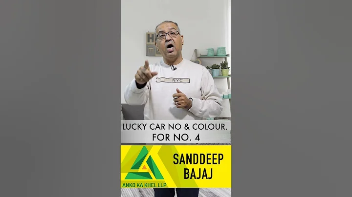 LUCKY CAR NUMBERS & CAR COLOURS FOR NO.4 || Master Numerologist - Sanddeep Bajaj
