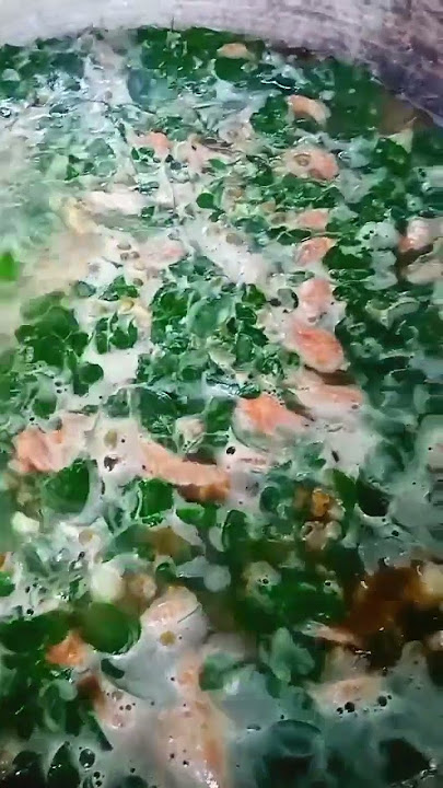 Ginisang MONGGO with SHRIMP'S and MALUNGGAY 🦐🌿