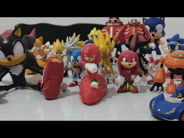 Boneco Sonic Original Importado Knuckles Articulado 11 Cm