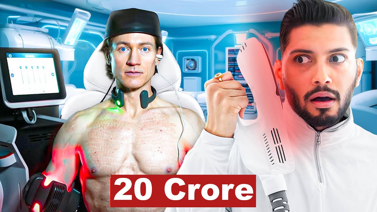 Bryan Johnson Routine I Tried Bryan Johnson's 20 Crore Anti Aging Routine! - YouTube