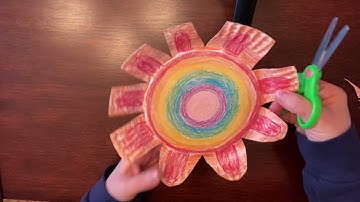 Radial Weaving - Step 2 Prepping and Warping the Loom