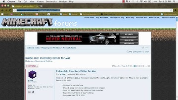Minecraft- Inventory Editor Tutorial for Mac