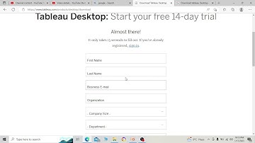 1.How to Download Tableau Desktop