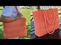 Ünlü Bir markanın Makrome Çantasını Yapmaya Hazırmısınız? - Easy Crochet Macrame Shoulder Bag