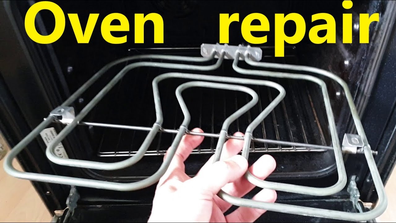 how-to-repair-oven-heating-element-replacement-youtube