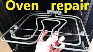 How to repair oven - heating element replacement