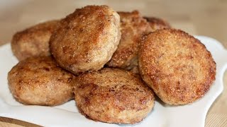 Вкусные Сочные ДОМАШНИЕ КОТЛЕТЫ из мясного фарша в Духовке.