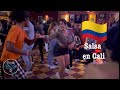 Colombianos bailando salsa en cali  bar la topa tolondra 2023