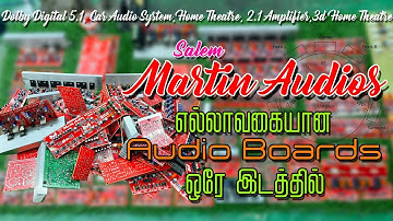 Martin Audios Salem | Low Price Audio Bords | 5.1 Audio | 2.1 Audio | 3D Audio Bords | Martin Audio