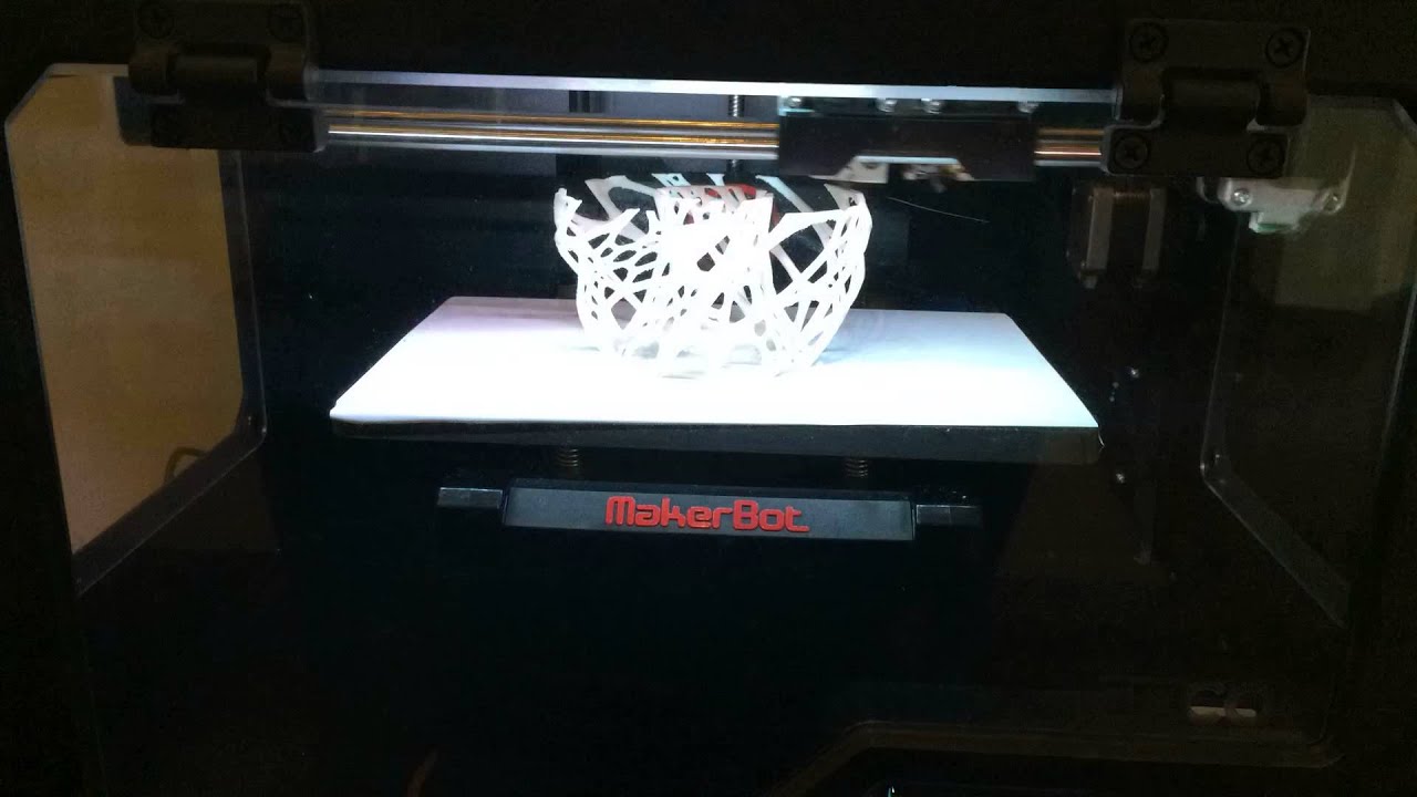 3d printer time lapse at the Co YouTube