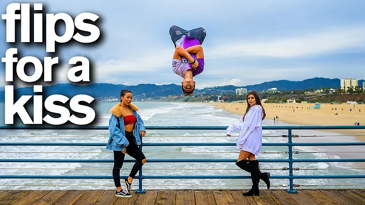 Extreme Acro Gymnasts do Flips for a Kiss *they'll...