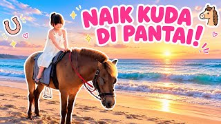 Download lagu YUKA-CHAN NAIK KUDA DI PANTAI! | vlog