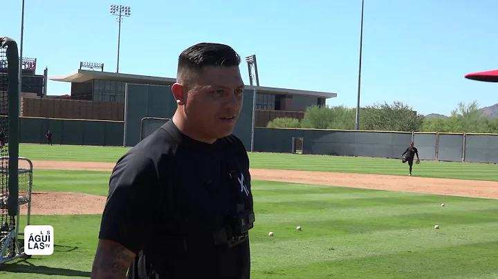 Mic'd up: Prctica de bateo con Ricardo Serrano #Vo...
