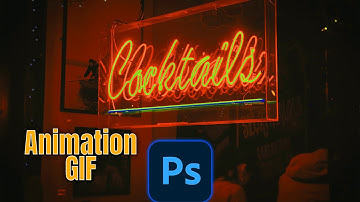 How To Make Simple Animated GIF in Photoshop | Color Changing GIF Tutorial