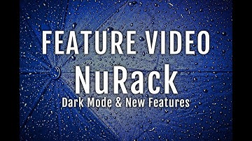 NuRack (Modular Effects) -  Dark Mode & New Features