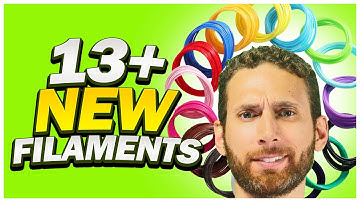 13 New & Exotic 3D Printer Filaments for 2023