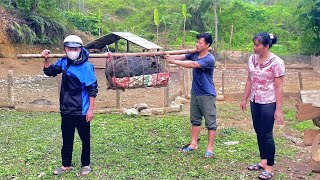 DAU & TU Sell 3 pigs for a high price. Buy an electric fan and new water pipes - Forest life