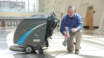 How to Clean the Squeegee Blades on the i20NBTL+, i28BTL+ and  i32BTL+ Walk-Behind Floor Scrubbers