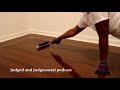 Dollar Tree - Polyurthane applied to contact paper on floor DIY Dollar Tree - Polyurthane applied to contact paper on floor DIY