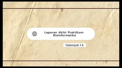 PRAKTIKUM BIOINFORMATIKA KELOMPOK 1A - PENGGUNAAN WEB UNIPROT DAN DRUGBANK