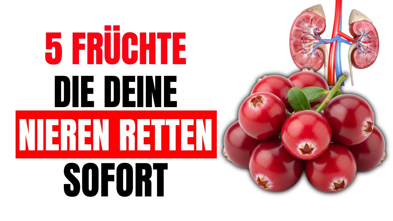 Vorsicht Nierenversagen! Essen Sie diese 5 Früchte, bevor es zu spät ist