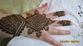 حناء بلدية بلمسة عصرية راقية وجميلة ️ تناسب جميع المناسبات️Moroccan henna painting