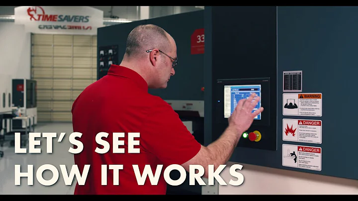 Timesavers Segmented Widebelt Polisher Model 2331-45-066 Pro V in Action