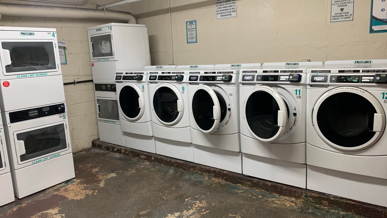 ASI SON LAS LAVANDERÍAS EN NUEVA YORK (A DAY IN A LAUNDRYMAT , NEW YORK CITY ) 2023. YouTube