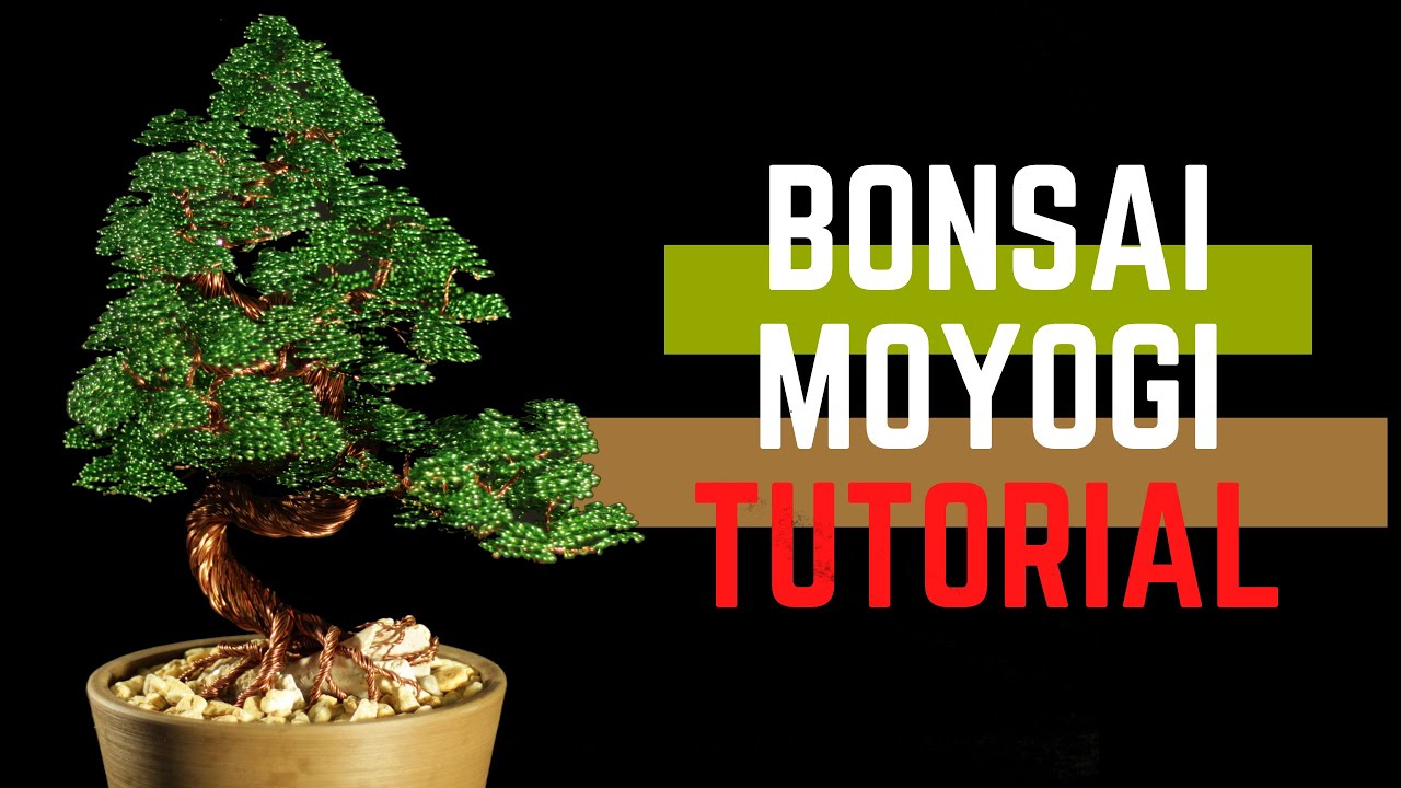 🌳🍃BONSAI DE ALAMBRE || vertical informal (MOYOGI) || TUTORIAL || TIME LAPSE
