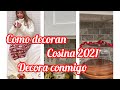 Como decoran tu cocina para navidad 🎅 2021. Ideas Christmas 🎄 2021 ❤️