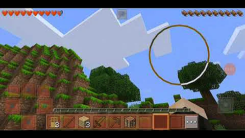 Peyton playing Minecraft again