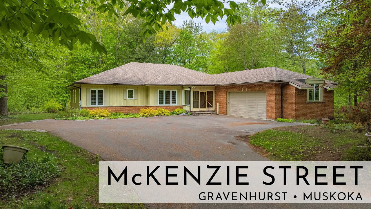Luxury Family Home with Privacy near Lake Muskoka Gravenhurst Real Estate YouTube
