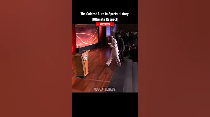 Jordan's  Coldest Aura In Sports History | Ultimate Respect #shorts