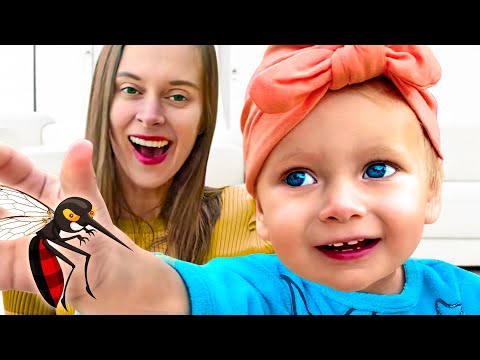 Maya and Mary playing under a song about Mosquitos + More Songs for children by Maya and Mary