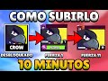 COMO SUBIR UN *BRAWLER NUEVO* DE FUERZA 1 AL 11 EN 10 MINUTOS (RESPONDIENDO A UN HATER) BRAWL STARS